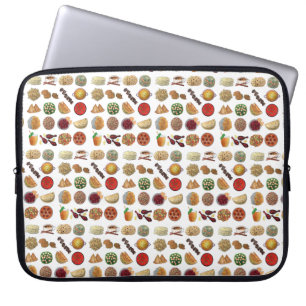 Capa Para Notebook Índia: Comidas e cozinha da Índia Ilustração