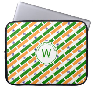 Capa Para Notebook INDIA FLAG - Na moda INDIAN de scripts personaliza