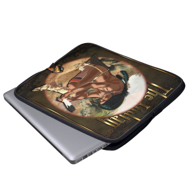 Capa Para Notebook Índio - Bolsa de laptop (Frente Inferior)