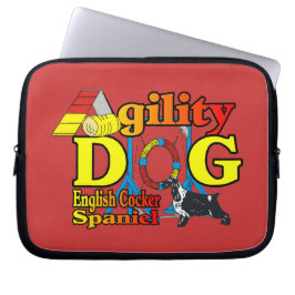 Capa Para Notebook Inglês Cocker Spaniel Agilidade