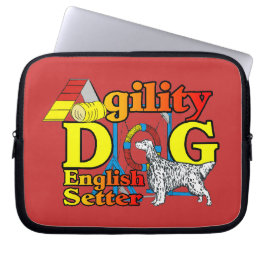 Capa Para Notebook Inglês Setter Agilidade