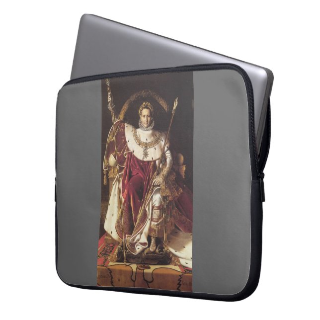 Capa Para Notebook Ingres-Retrato de Jean de Napoléon em (Frente Esquerda)