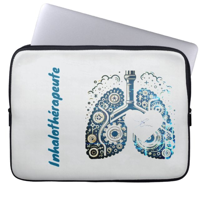Capa Para Notebook Inhalo de coeur (Frente)