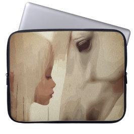 Capa Para Notebook Innocent Bond – Child and Horse Art