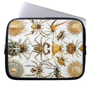 Capa Para Notebook Insetos e aranhas Vintage Haeckel