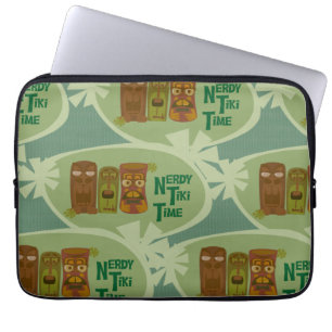 Capa Para Notebook Instrução Retro Nerdy Tiki