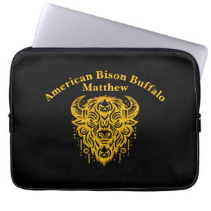 Capa Para Notebook Intrate Bison Design com Elementos Tribais