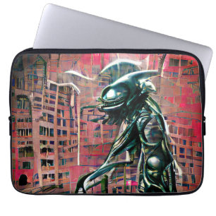 Capa Para Notebook Invasão de alienígena