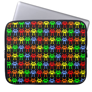 Capa Para Notebook Invasão de nanobbots multicoloridos