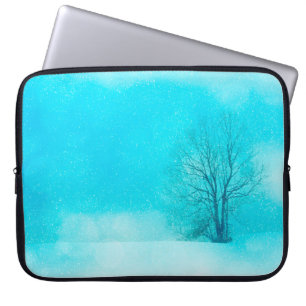 Capa Para Notebook Inverno sobre a textura