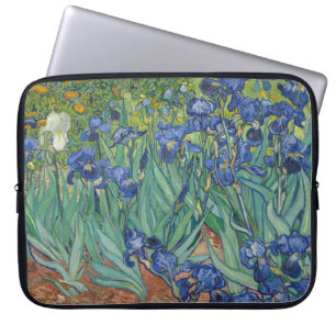 Capa Para Notebook Íris, Pintura a Óleo Floral, Vincent Van Gogh