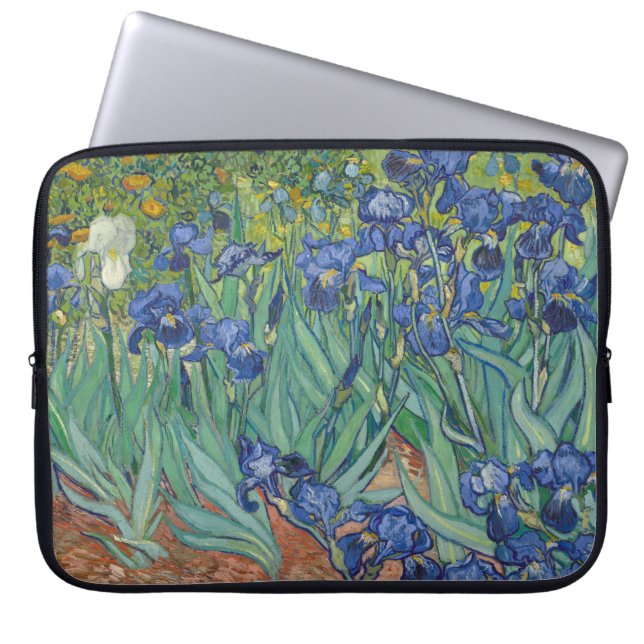 Capa Para Notebook Irises, Floral Oil Painting, Vincent Van Gogh (Frente)