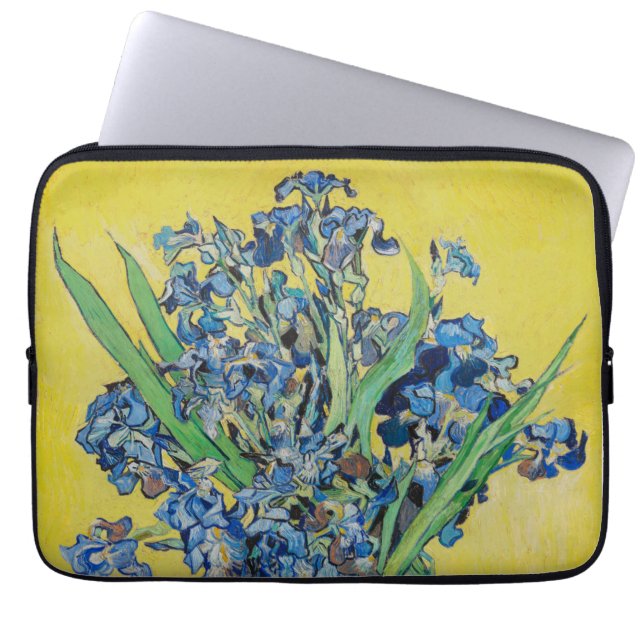 Capa Para Notebook Irises Vincent van Gogh (Frente)