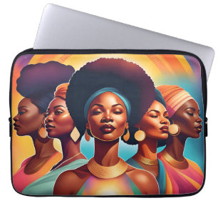 Capa Para Notebook Irmãs do Sol: Poder, Unidade e Luz