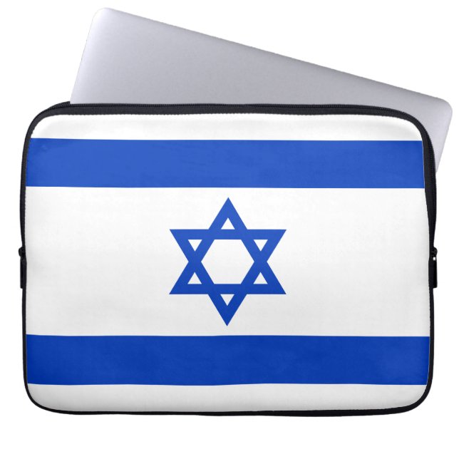Capa Para Notebook Israel banque o patriótico moderno (Frente)