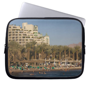 Capa Para Notebook Israel, o Negev, Eilat, a praia do Mar Vermelho