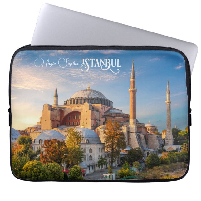 Capa Para Notebook Istambul de texto personalizado (Frente)