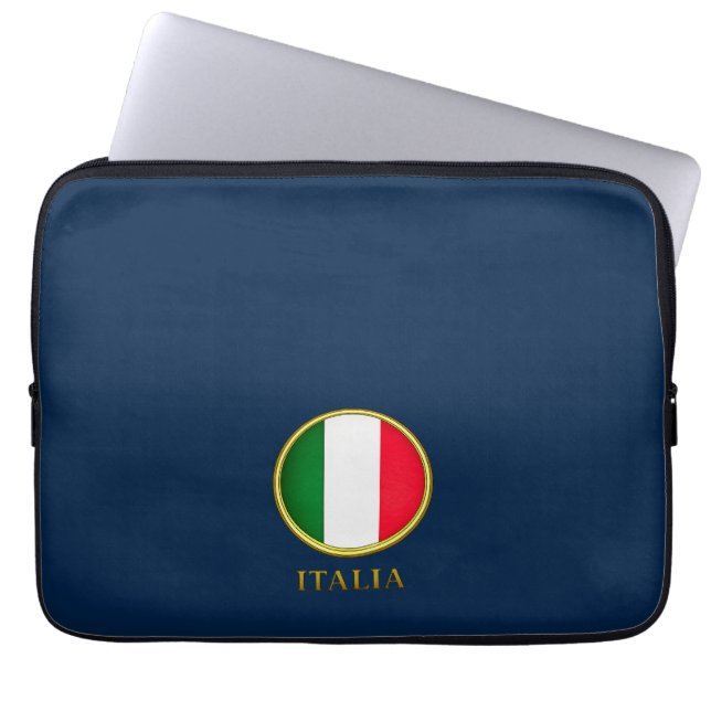 Capa Para Notebook Itália - Bandeira Italiana (Frente)