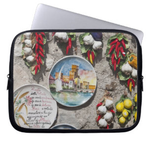 Capa Para Notebook Itália, Província de Brescia, Sirmione. Lembranças