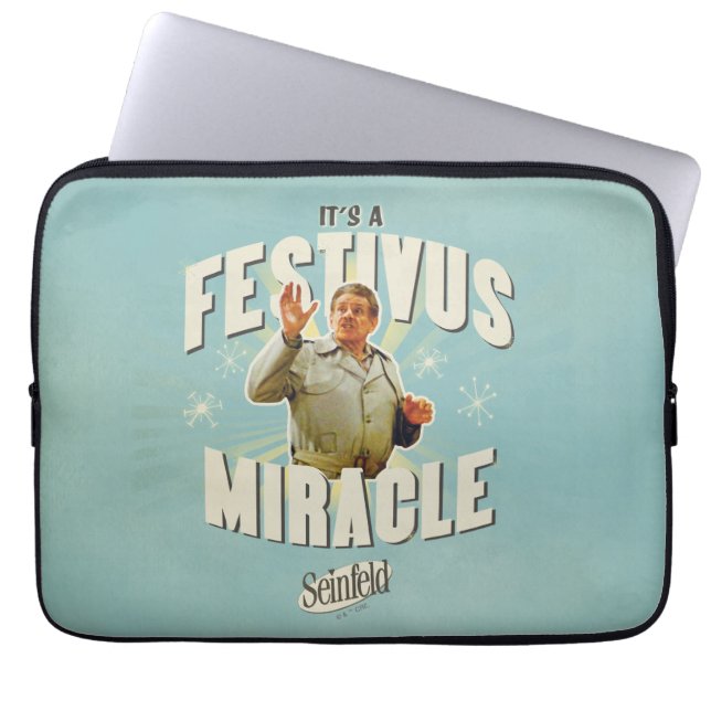 Capa Para Notebook It's a Festivus Miracle (Frente)