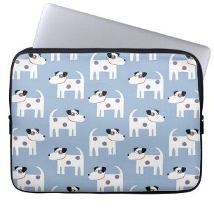Capa Para Notebook Jack Russell Terrier Dog Blue