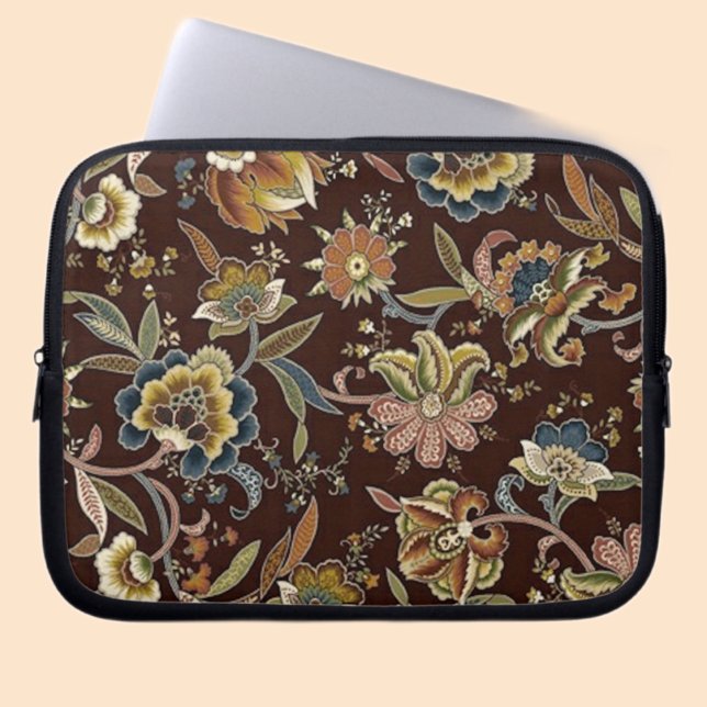 Capa Para Notebook Jacobean Floral Pattern (Criador carregado)