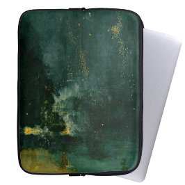 Capa Para Notebook James Whistler - Noite em preto e Dourado