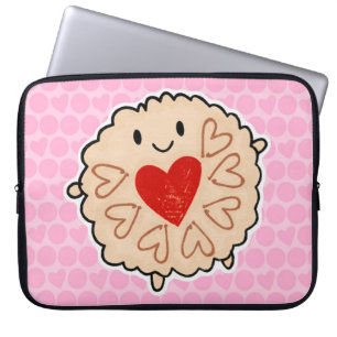 Capa Para Notebook Jammie Dodger Watercolor