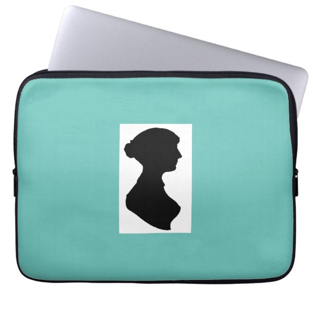 Capa Para Notebook Jane Austen Eletrônicos Bag (Frente)
