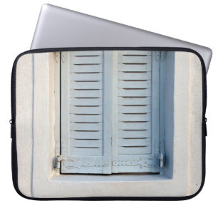 Capa Para Notebook JANELA DE 2 PORTAS DE cinza FECHADA
