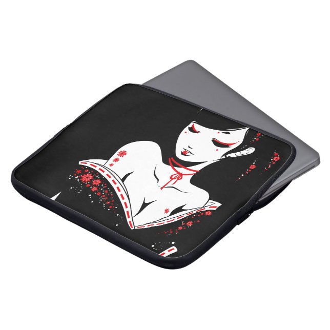 Capa Para Notebook _japanesque_red (Frente Topo)