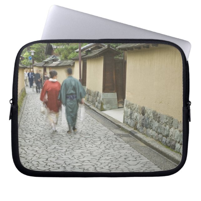 Capa Para Notebook Japão, Ishikawa, Kanazawa, Distrito Buke Yashiki (Frente)
