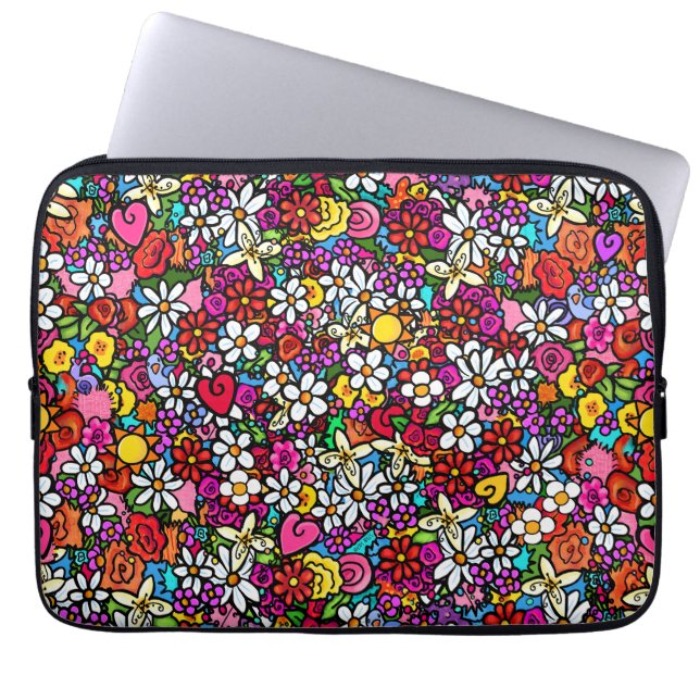 Capa Para Notebook Jardim Alegre (Frente)