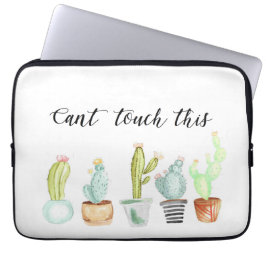 Capa Para Notebook Jardim Cactus | Watercolor