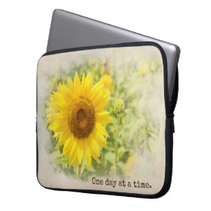 Capa Para Notebook Jardim De Girassol Com Cotação
