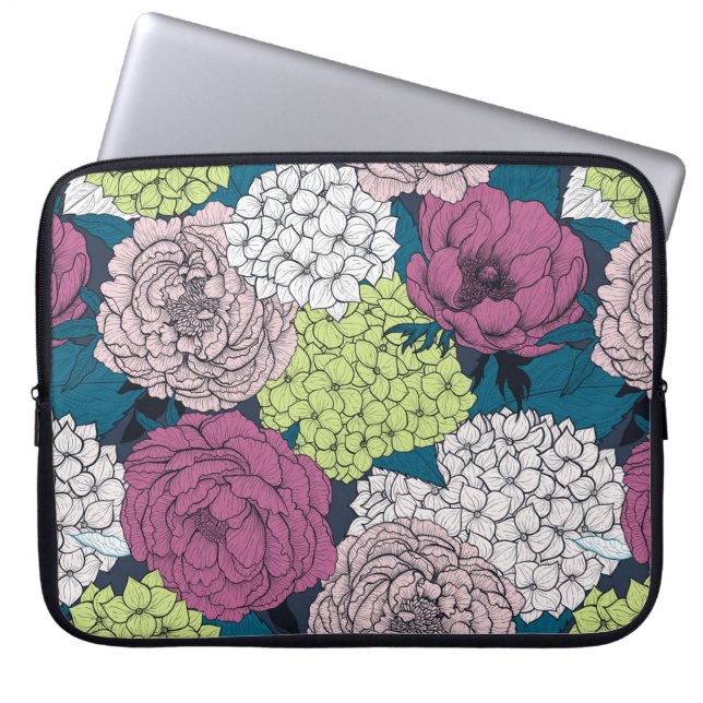 Capa Para Notebook Jardim primavera (Frente)