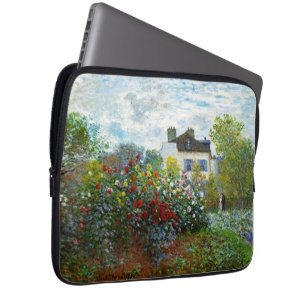 Capa Para Notebook Jardim Romântico de Monet de Casamento da primaver