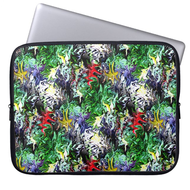Capa Para Notebook Jardim Selvagem... (Frente)