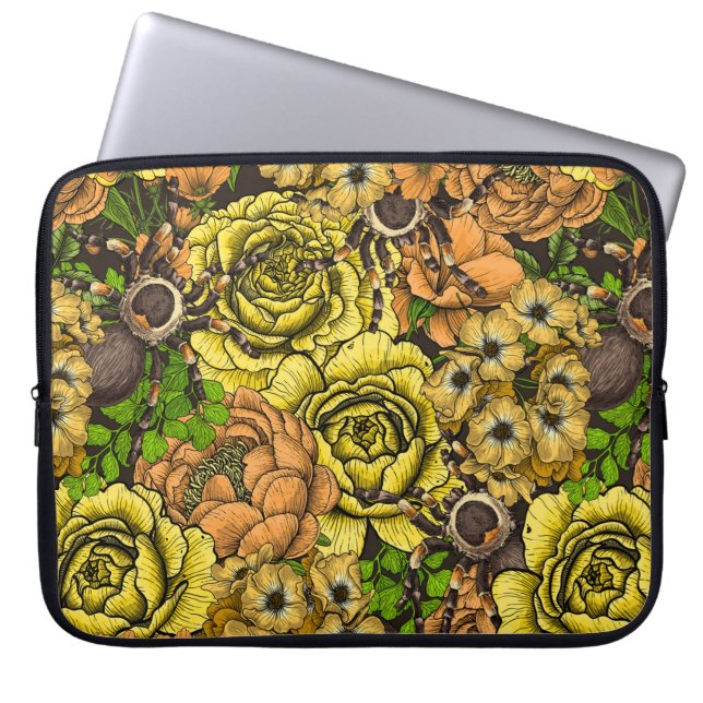 Capa Para Notebook Jardim Tarantula 1 (Frente)