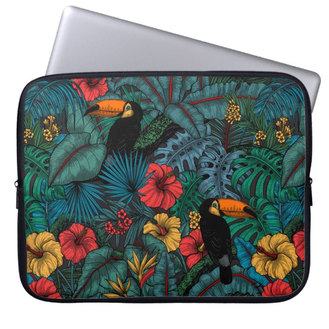 Capa Para Notebook Jardim tucano (Frente)