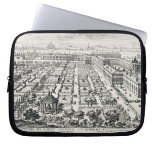 Capa Para Notebook Jardins do Quirinale, 'de Li Giardini di ROM