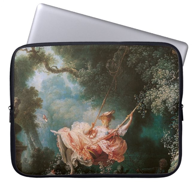 Capa Para Notebook Jean-Honoré Fragonard's The Swing (Frente)