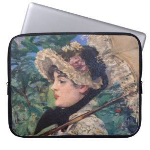 Capa Para Notebook Jeanne (Primavera) Por Édouard Manet