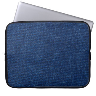 Capa Para Notebook "Jeans Azuis Clássicos" Bolsa para Eletrônicos
