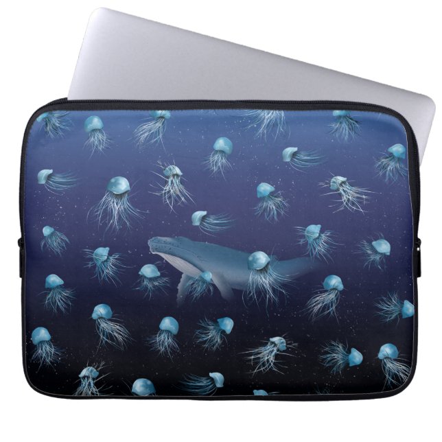 Capa Para Notebook JELLYFISH Pattern (Frente)
