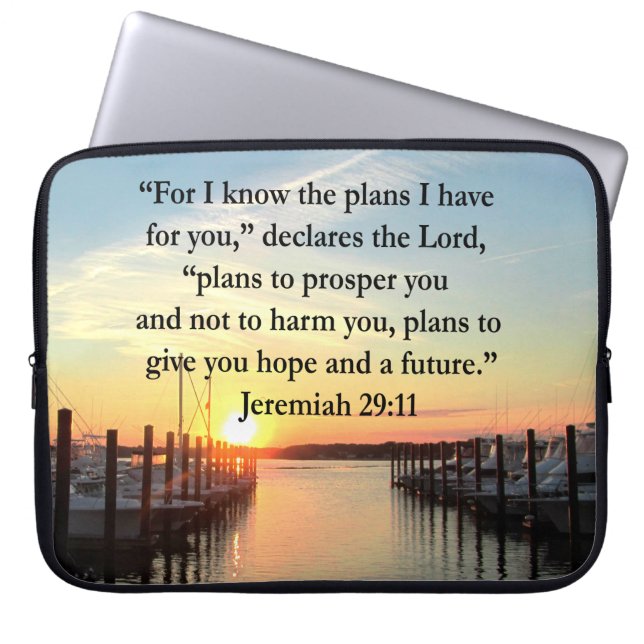 CAPA PARA NOTEBOOK JEREMIAH PACÍFICO 29:11 SOL (Frente)