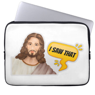Capa Para Notebook Jesus, Eu Vi Isso