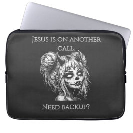 Capa Para Notebook Jesus Is on Another Phone – Succubus Backup