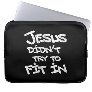 Capa Para Notebook Jesus Não Tentou Se Encaixar Graffiti Grunge Engra