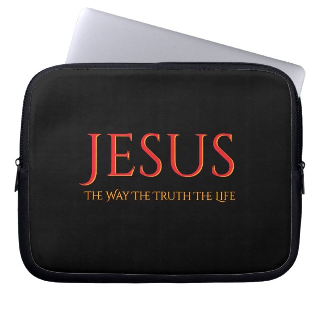 Capa Para Notebook Jesus O Caminho A Verdade A Vida  (Frente)